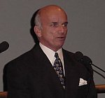 Dennis Tito at NASM (J. Foust)