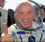 Dennis Tito after Soyuz landing