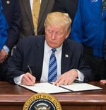 President Trump signs order for National Space Council (NASA)