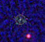 Hubble image of exoplanet around 2M1207 (NASA)
