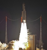 Ariane 5 ES launch of ATV-5 (Arianespace)