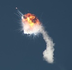 Firefly Alpha explosion on first launch (J. Foust)