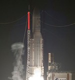 Ariane 5 launch of ATV-4 (Arianespace)