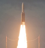 Ariane 5 launch of DIRECTV-14 and GSAT-16 (Arianespace)