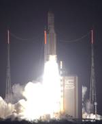 Ariane 5 ECA launch of Spaceway 2 and Telkom 2 (Arianespace)