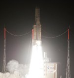 Ariane 5 launch of Astra 1N and BSAT-3c (Arianespace)