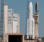 Ariane 5 before Arabsat 5C/SES-2 launch (Arianespace)