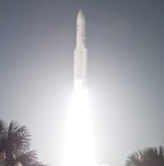 Ariane 5 ECA launch of Arabsat 5C and SES-2 (ESA)