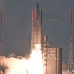 Ariane 5 launch of EchoStar 17 and MSG-3 (Arianespace)