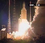 Ariane 5 launch of Anik F2 (Arianespace)