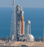 Artemis 2 on the pad, 2026 Jan 29 (NASA)