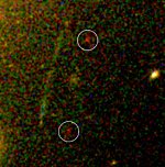 Distant, infant galaxy (ESA, NASA, et al.)
