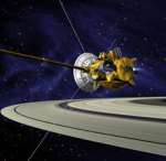 Cassini enters orbit around Saturn (NASA/JPL)