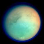 Cassini image of Titan from Oct 2004 (NASA/JPL)