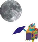 Chandrayaan 1 illustration (ISRO)