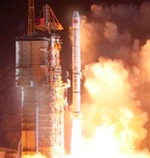 Long March 3A launch of Shen Tong-1 (Xinhua)