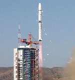 Long March 4B launch of Shijian 6-04 (Xinhua)
