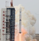 Long March 4C launch of Yaogan-22 (Xinhua)