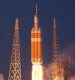 Delta 4 Heavy launch of Orion on EFT-1 (J. Foust)
