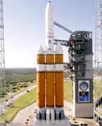 Delta 4 Heavy before DSP-23 launch (ULA)