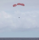 Dragon before CRS-4 splashdown (SpaceX)