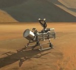 Dragonfly Titan spacecraft illustration (NASA/JHUAPL)