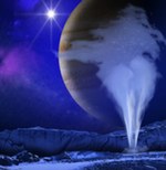 Europa geyser illustration (NASA/SwRI)