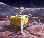 Europa lander illustration (NASA/JPL)