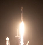 Falcon 9 launch of IM-1 lunar lander (NASA/KSC)