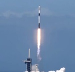 Falcon 9 launch of Starlink satellites, 2022 Feb 3 (SpaceX)