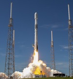 Falcon 9 launch of Starlink satellites, mid August 2020 (SpaceX)