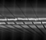 F-ring fan seen by Cassini (NASA/JPL)