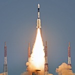 GSLV Mark 2 launch of GSAT-6A, March 2018 (ISRO)