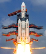 GSLV Mark 3 on first launch (ISRO)