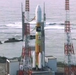 H-2B rocket before HTV-5 launch (NASA)