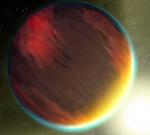 Hot Jupiter illustration (NASA/JPL-Caltech)