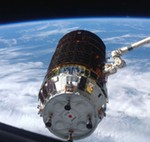 HTV-4 berthing to ISS (NASA)