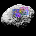 Hyperion composition map (NASA/JPL)