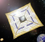 Ikaros spacecraft illustration (JAXA)
