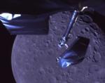 Kaguya first image of the Moon (JAXA)