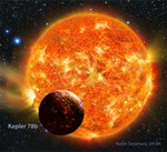 Kepler-78b illustration (K. Teramura, IfA)