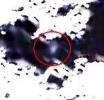 LCROSS image of Centaur plume (NASA)