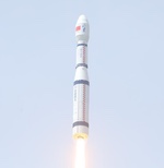 Long March 6 launch, April 2021 (Xinhua)