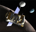 Lunar Reconnaissance Orbiter illustration (NASA)