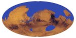 Mars ocean map (Univ. Colorado)