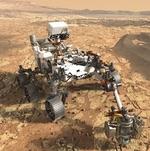 Mars 2020 rover illustration (NASA/JPL)