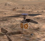 Mars Helicopter illustration (NASA)