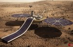 Mars One robotic lander concept from Lockheed Martin (LM)