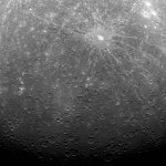 MESSENGER first image of Mercury from orbit (JHUAPL)