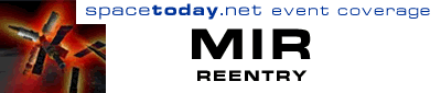 Mir reentry event coverage
